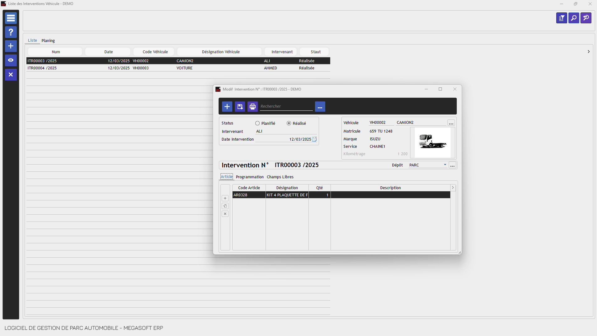 logiciel parc automobile gratuit