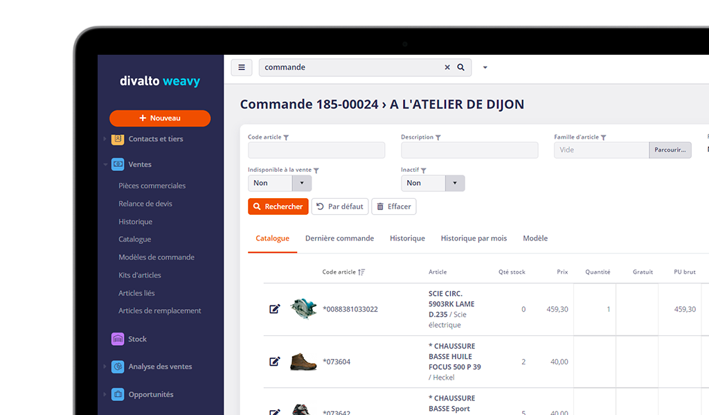 divalto prix